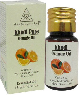

Khadi Pure Herbal Orange Essential Oil Pack Of 2 Pcs-15ml Each(30 ml)
