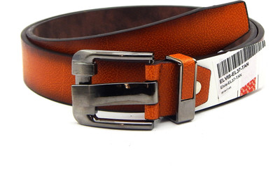 

ELS Men Casual Brown Artificial Leather Belt, Tan, ELS Men Formal, Casual, Evening, Party Tan Artificial Leather Belt, ELS Men Casual Brown Artificial Leather Belt, Tan