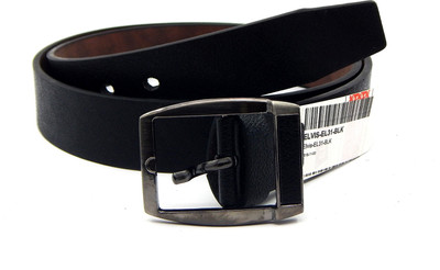 

ELS Men Casual Black Artificial Leather Belt, ELS Men Formal, Casual, Evening, Party Black Artificial Leather Belt, ELS Men Formal Black Artificial Leather Belt