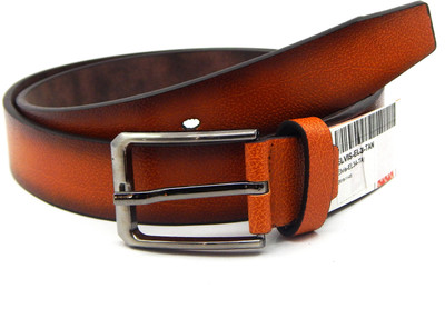 

ELS Men Casual Tan Artificial Leather Belt