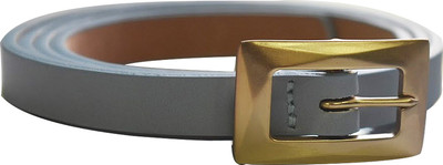 

AyA Fashion Women Casual Grey Artificial Leather Belt, Cadet blue