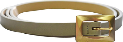 

AyA Fashion Women Casual Grey Artificial Leather Belt, Sage green