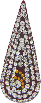 

Anuradha Art jewellery Groom Bindi Men Red, White Bindis(Forhead Bindi)