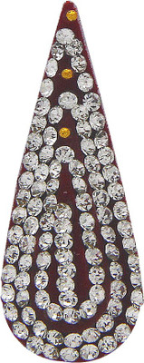 

Anuradha Art jewellery Groom Bindi Men Red, White Bindis(Forhead Bindi)