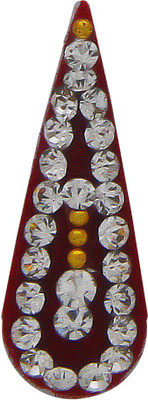 

Anuradha Art jewellery Groom Bindi Men Red, White Bindis(Forhead Bindi)