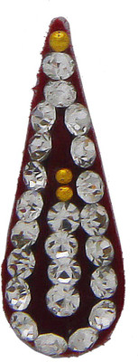 

Anuradha Art jewellery Groom Bindi Men Red, White Bindis(Forhead Bindi)