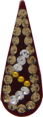 

Anuradha Art jewellery Groom Bindi Men Red, White Bindis(Forhead Bindi)