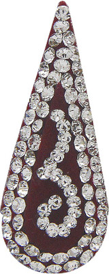 

Anuradha Art jewellery Groom Bindi Men Red, White Bindis(Forhead Bindi)