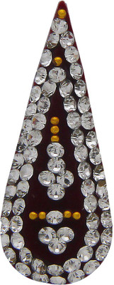 

Anuradha Art jewellery Groom Bindi Men Red, White Bindis(Forhead Bindi)