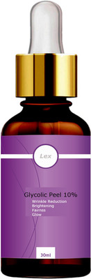 

lEX Glycolic Peel 10 Skin Lightening Glycolic Peel Anti-Tan Anti-pigmentation(30 ml)