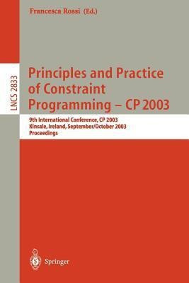 Principles and Practice of Constraint Programming - CP 2003(English, Paperback, unknown)