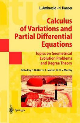 Calculus of Variations and Partial Differential Equations(English, Paperback, Ambrosio Luigi)