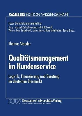 Qualitaetsmanagement im Kundenservice(German, Paperback, unknown)