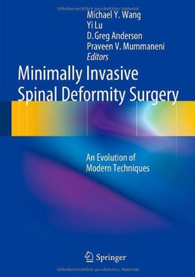 Minimally Invasive Spinal Deformity Surgery(English, Hardcover, unknown)