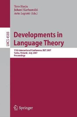 Developments in Language Theory(English, Paperback, unknown)