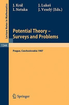Potential Theory, Surveys and Problems  - Proceedings of a Conference Held in Prague, July 19-24, 1987(English, Paperback, unknown)