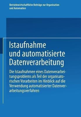 Istaufnahme und automatisierte Datenverarbeitung(German, Paperback, Loparo Kenneth A)
