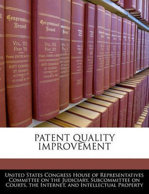 Patent Quality Improvement(English, Paperback, unknown)