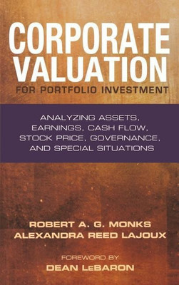 Corporate Valuation for Portfolio Investment(English, Hardcover, Monks Robert A. G.)