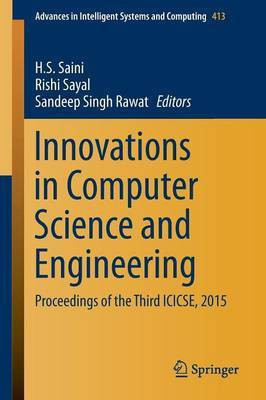 Innovations in Computer Science and Engineering(English, Paperback, unknown)