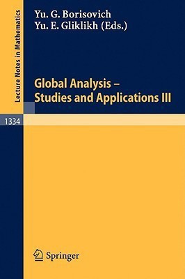 Global Analysis. Studies and Applications III(English, Paperback, unknown)