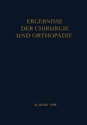 Ergebnisse der Chirurgie und Orthopaedie(German, Paperback, unknown)