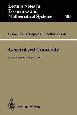 Generalized Convexity(English, Paperback, unknown)
