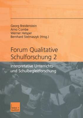 Forum qualitative Schulforschung 2(German, Paperback, unknown)