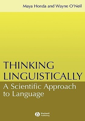 Thinking Linguistically(English, Hardcover, Honda Maya)