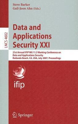 Data and Applications Security XXI(English, Paperback, unknown)