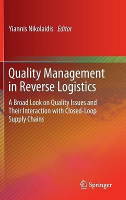 Quality Management in Reverse Logistics(English, Hardcover, unknown)