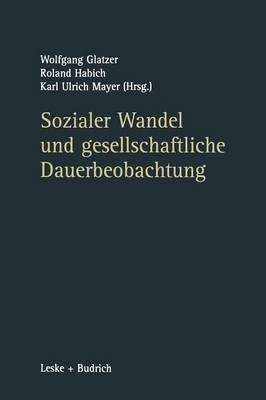 Sozialer Wandel und gesellschaftliche Dauerbeobachtung(German, Paperback, unknown)