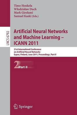 Artificial Neural Networks and Machine Learning - ICANN 2011(English, Paperback, unknown)