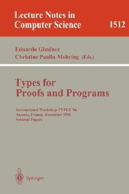 Types for Proofs and Programs(English, Paperback, unknown)