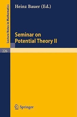 Seminar on Potential Theory II(English, Paperback, unknown)