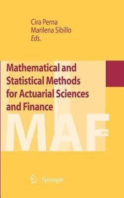 Mathematical and Statistical Methods for Actuarial Sciences and Finance(English, Hardcover, unknown)