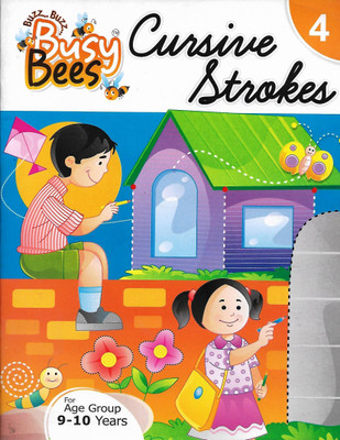 ACEVISION BUSY BEES CURSIVE STROKER CLASS 4(English, Paperback, NIDA FATIMA)