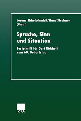 Sprache, Sinn und Situation(German, Paperback, unknown)