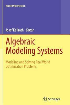 Algebraic Modeling Systems(English, Paperback, unknown)