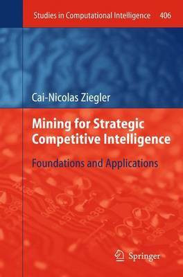 Mining for Strategic Competitive Intelligence(English, Paperback, Ziegler Cai-Nicolas)