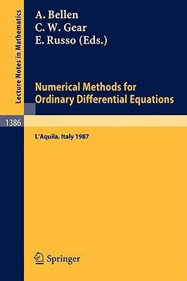 Numerical Methods for Ordinary Differential Equations  - Proceedings of the Workshop Held in L'Aquila (Italy), September 16-18, 1987(English, Paperback, unknown)