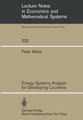Energy Systems Analysis for Developing Countries(English, Paperback, Meier P.)