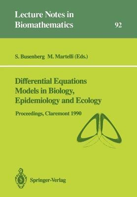 Differential Equations Models in Biology, Epidemiology and Ecology(English, Paperback, unknown)