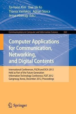Computer Applications for Communication, Networking, and Digital Contents(English, Paperback, unknown)