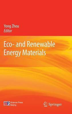 Eco- and Renewable Energy Materials(English, Hardcover, unknown)