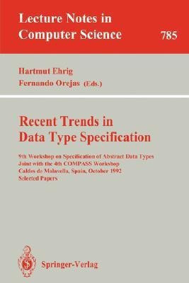Recent Trends in Data Type Specification(English, Paperback, unknown)