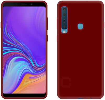 CASE CREATION Back Cover for Samsung Galaxy A9 (2018)(Red, Shock Proof, Silicon, Pack of: 1)