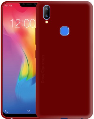 CASE CREATION Back Cover for Vivo Y83 Pro (2018)(Red, Shock Proof, Silicon, Pack of: 1)