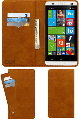 ACM Flip Cover for Xolo Win Q1000(Gold, Cases with Holder, Pack of: 1)