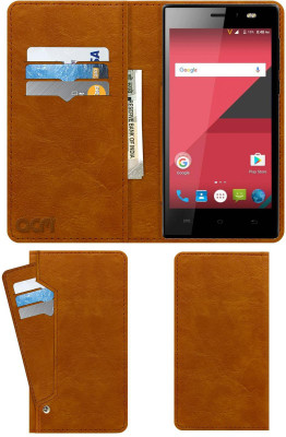 ACM Flip Cover for Xolo ERA 1X(Gold, Cases with Holder, Pack of: 1)